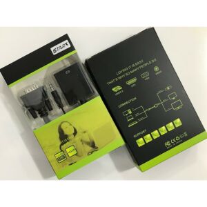 VGA to HDMI Kablo Dönüştürücü Converter Görüntü ve Ses Çevirici