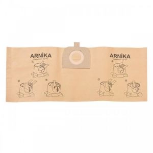 5 Adet Arnica Yıkamalı Astarlı Elektrikli Süpürgelerine Uyumlu Kağıt Toz Torbası