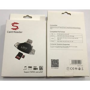İPHONE ANDROİD TYPE C UYUMLU MİCRO SD HAFIZA KART OKUYUCU