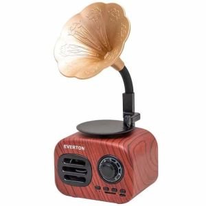 Vintage Bluetooth Hoparlör & Mini Radyo