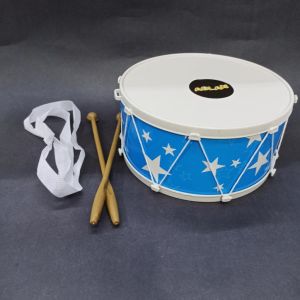 Sağlam Plastikten Oyuncak Davul Büyük Boy 25x9cm Vur Davulcu Davuluna GümGüm Gümlesin Ramazan Davulu