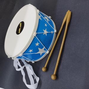 Sağlam Plastikten Oyuncak Davul Büyük Boy 25x9cm Vur Davulcu Davuluna GümGüm Gümlesin Ramazan Davulu