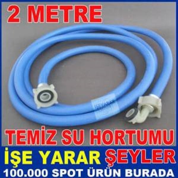 2 METRE ÇAMAŞIR MAKİNESİ TEMİZ SU HORTUMU