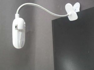 Pille Çalışan Mini Kitap Okuma Lambası Oynar Kafalı 2led Mandallı