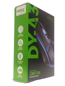 Deiog Dy-A3 Rgb 6 Otomatik Renk Değişimi LED 2400 Dpı Kablolu Oyuncu Gaming Mouse
