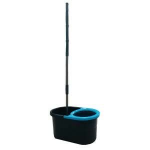 Komple Temizlik Seti,%100 Microfiber Dönerli Mop Seti,8 Lt Kapasiteli Su Kovası+Dönerli Sap+Püskül