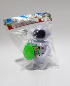 Trampet Çalan Kurmalı 15cm Uzunluğunda Yeni Nesil Uzay Robotu