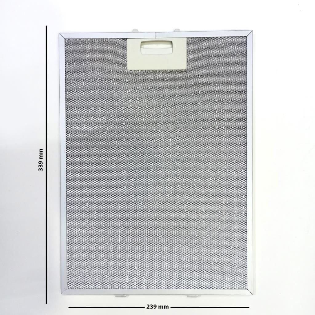 Davlumbaz 239mmx339mm Arka Ara 7,5 CM İki Tırnaklı Aspiratör Filtresi