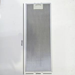 Davlumbaz 225mmx472mm Arka Ara 12,5 CM İki Tırnaklı Aspiratör Filtresi