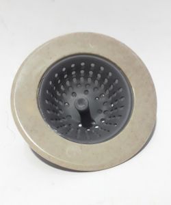 Saplı Silikon Mutfak Banyo Lavabo Süzgeci Filtresi
