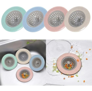 Saplı Silikon Mutfak Banyo Lavabo Süzgeci Filtresi