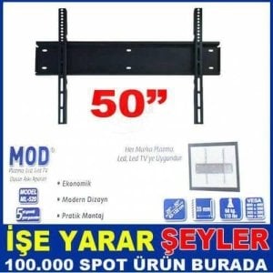 50'' LCD,PLAZMA,LED TV SAĞLAM DUVAR ASKI APARATI ÇELİK KONSTRÜKSİ