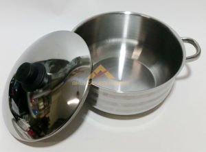 ÇELİK TENCERE ÖZEL ÇELİK TABANLI 16CM KÜÇÜK BOY