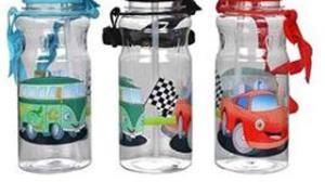 Pipetli Damla Su Matarası 500 ml Kaliteli Şeffaf