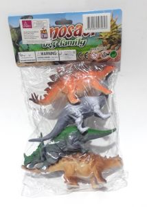 6x15cm Büyük Dinozor Ailesi Seti kaliteli plastik