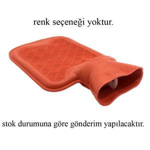 Kauçuk 750 ml Mini Sıcak Su Torbası Çanta Boyu Küçük Klasik Model Sıcak Su Termofor