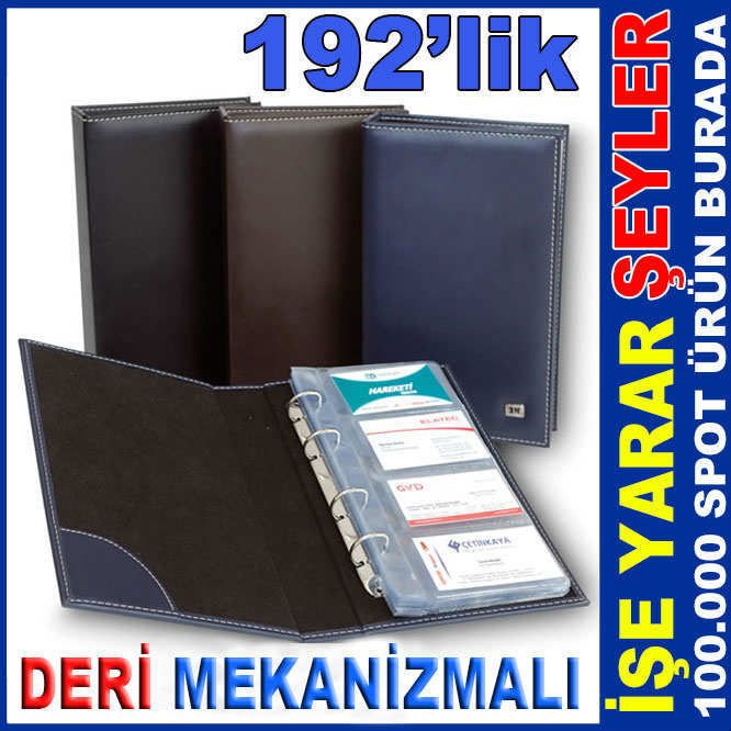 MEKANİZMALI 192'LİK KARTVİZİT ALBÜMÜ MD:504