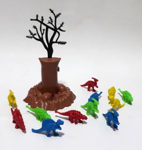 Birbirinden Farklı Renkli Dinozor Çeşitleriyle Dinozor Dünyası Oyun Seti 15 Parça