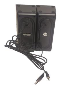 Kerasus KR-1002 Rocket 1+1 Kendiliğinden Değişen LED Işık Efektli  Oyuncu Hoparlörü Speaker