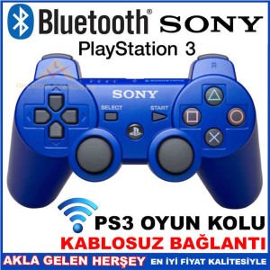 SONY PLAYSTATİON3 BLUETOTH WİRELESS KOL LACİVERT