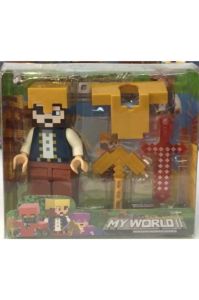 4 Parçadan Oluşan Minecraft Aksiyon Figür 3+ Yaş Üzeri İçin Uygundur