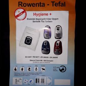 Rowenta Hygiene RO 6441 Elektrikli Süpürge Sentetik 5 Adet Toz Torbası 