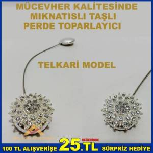 Mıknatıslı Telkari Model Perde Toparlayıcı
