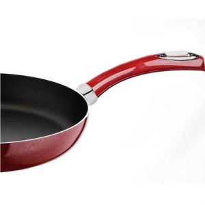 Seramik Dış Yüzey 24cm Taç Granit Tava - Eşit Isı Dağılımı ve Isıyı Hapseden 1. Kalite Granit Tava
