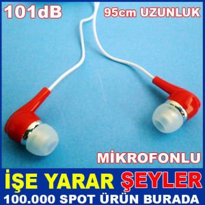 E66 STEREO KIRMIZI MP3 CEP TELEFON KULAKLIĞI