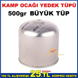 500gr. BÜYÜK BOY KAMP OCAĞI KARTUŞ YEDEK TÜP