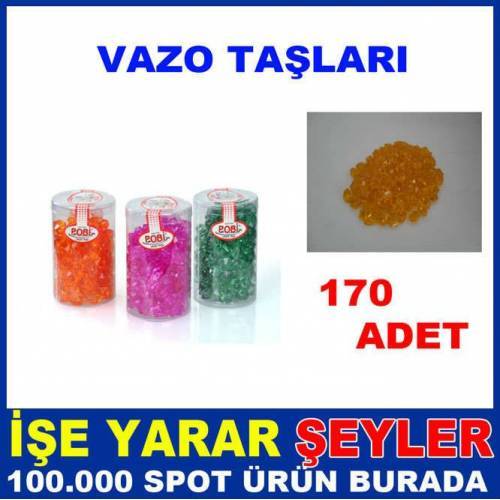 Akrilik Vazo Süsleme Taşları 170 Adet