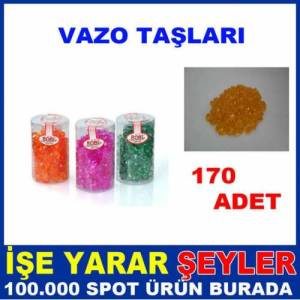 Akrilik Vazo Süsleme Taşları 170 Adet