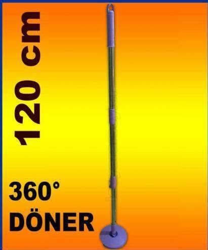 360° Dönen Metal Mop Sopası Ve Başlık Yedeği