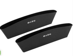 S-Link SL-AT25 Siyah Koltuk Yanı Bölmesi Araç İçi Düzenleyici 2 Adet Siyah