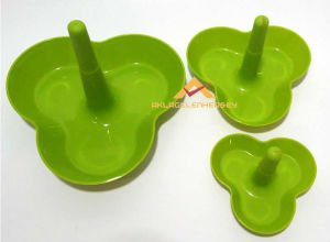 PORTATİF 3 KATLI MULTİ SERVİS ÇEREZLİK MEYVELİK