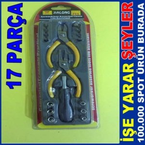 17 PARÇA KARGABURUN YANKESKİ ve TORNAVİDA SETİ