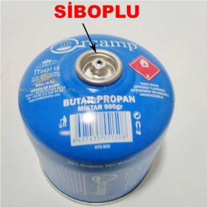 500gr. TÜP GAZ İLE PORTATİF SİBOPLU KAMP OCAĞI