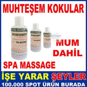 BUHUMISS MUMLU YOĞUN SPA MASSAGE KOKUSU