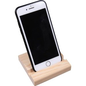 Ahşap Telefon ve Tablet Tutucu - Taşınabilir Telefon Standı Ahşap Masaüstü