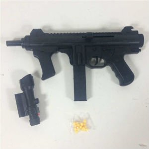 28x14cm Ebatında Mermi Atan Lazerli Silah Eğlenceli Lazer Işınlı Oyuncak Tabanca
