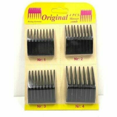 4 ADET MOSER MAKİNE TARAK SET
