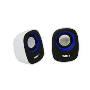 Snopy Hoparlör Mini Usb Speaker Ses Bombası Mavi Beyaz SN-120