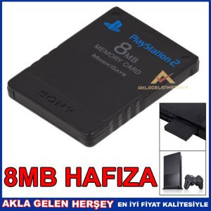 SONY PLAYSTATİON 2 MEMORY 8mb HAFIZA KARTI