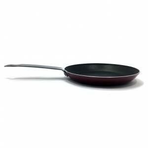 Süper Teflon Krep Tavası Ø20 cm Metal Saplı Sığ Omlet Tavası