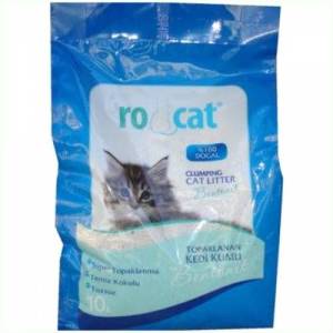 ROCAT MARSİLYA KOKULU KEDİ KUMU 10 LT DOĞAL TOZSUZ TEMİZ KOKULU TOPAKLANAN KEDİ KUMU