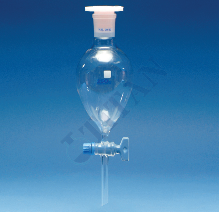Ayırma  Hunisi  Armudi  Tip Cam Musluklu 100 ml