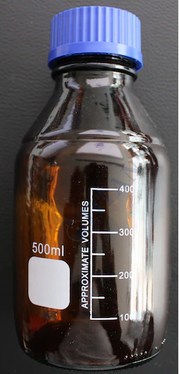 Otoklav şişesi ithal Amber 2000 ml