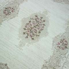 Doku Koleksiyonu 2508 Beyaz Halı 80 X 300