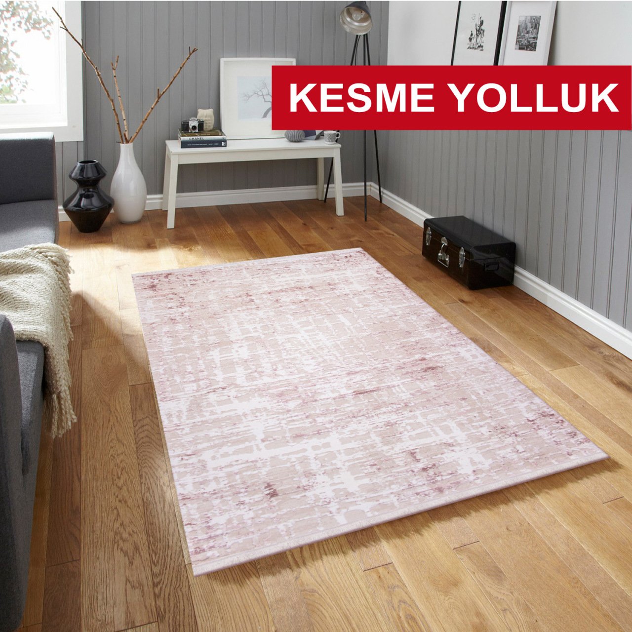 Sis Koleksiyonu Kesme Yolluk 3005 Pembe Halı