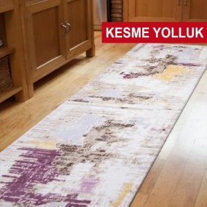 Poyraz Koleksiyonu Kesme Yolluk 3502 Renkli Halı